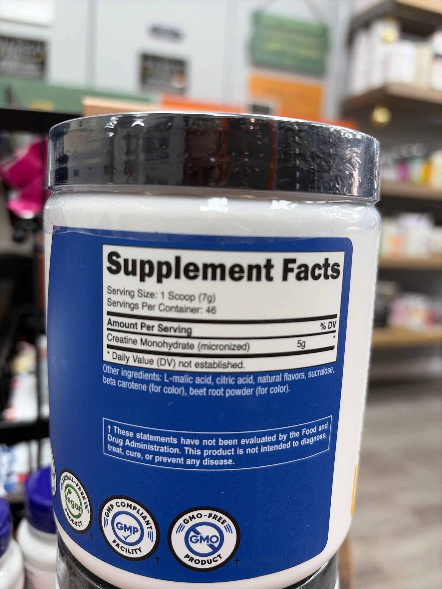 Nutricost Performance Creatine Monohydrate Powder (Pineapple Mango Flavored 10.7 Oz 5 G (300 G)-High Quality Micronized Creatine Supplement - Vegan, Non-GMO, Gluten Free