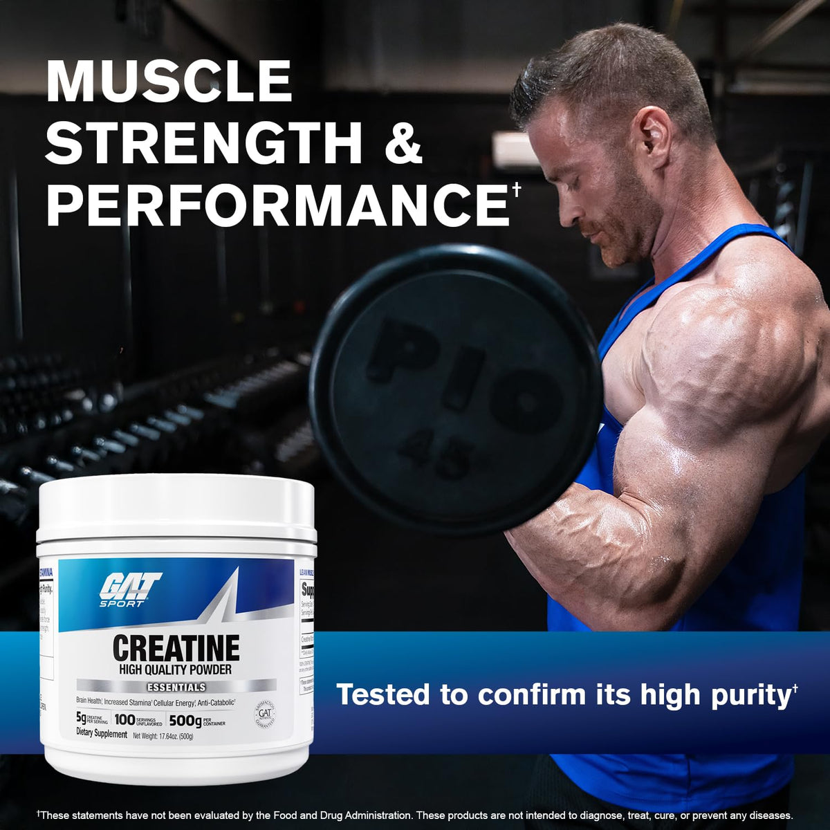 GAT SPORT Creatine Monohydrate Powder