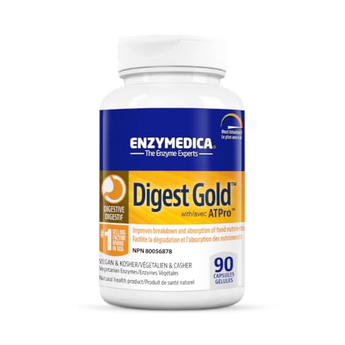 Enzymedica, Digest Gold + ATPro, Maximum Strength Enzymes