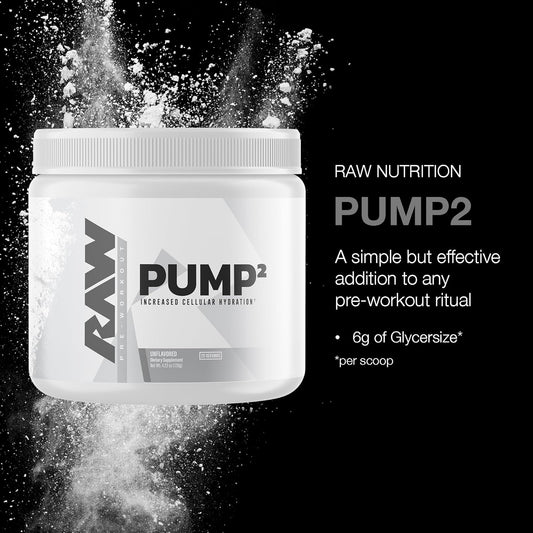RAW Pump2 Pre Workout | Glycerol Pump Pre Workout Supplement