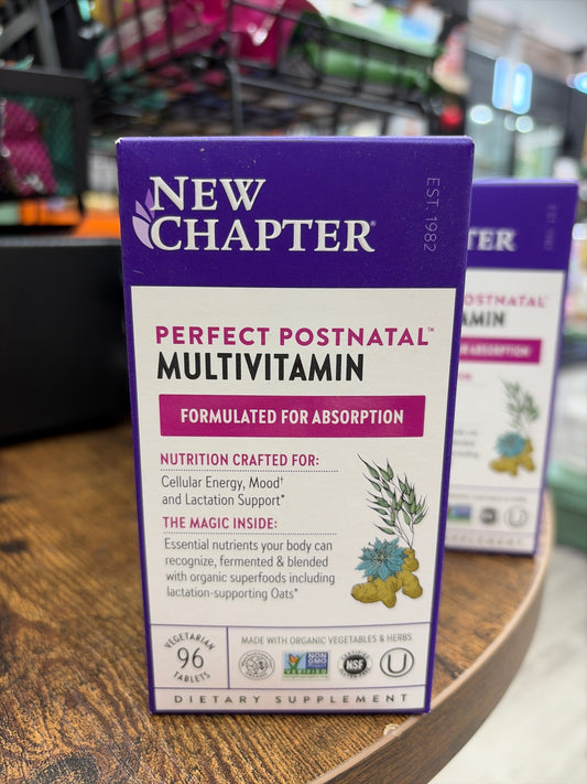 New Chapter, Postnatal Vitamins Lactation Supplement