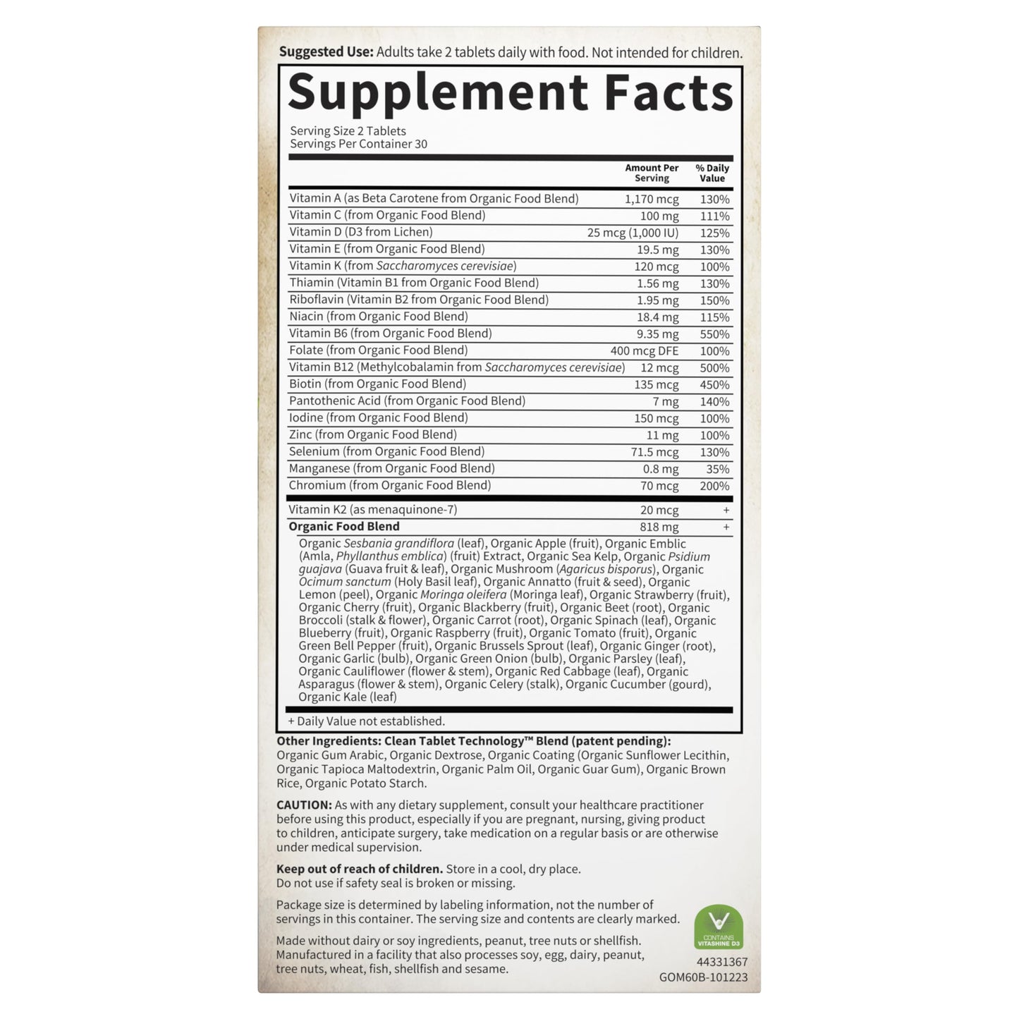 Garden of Life Organics Men