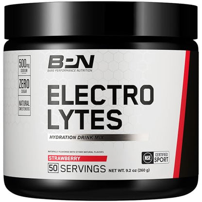 BARE PERFORMANCE NUTRITION BPN Electrolytes Hydration Drink Mix