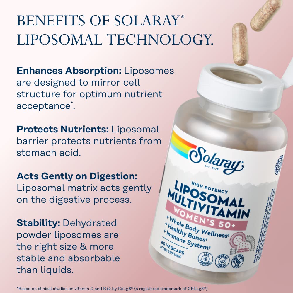SOLARAY Liposomal Multivitamin with Enhanced Absorption