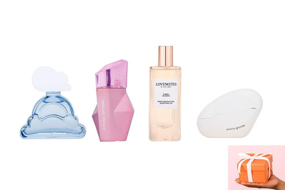 Aria Cerberus 4-Piece Women’s Mini Perfume Gift Set, Holiday Fragrance Sampler for Women, Travel Size Eau de Parfum, Romantic Floral Scent Collection