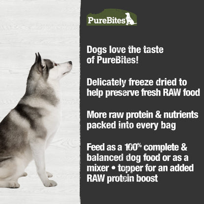 PureBites Freeze Dried Dog Food • Topper