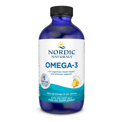 Nordic Naturals Omega-3 Liquid - Aids in Cognition, Heart Health, and Immune Support