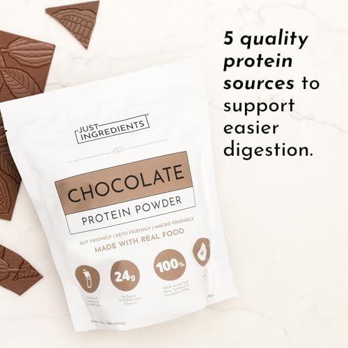 Protein Powder Made with 100% Grass Fed, Non Denatured Whey | Four Different Protein Sources from Organic Whole Food Ingredients | 15 Servings | 22g Protein