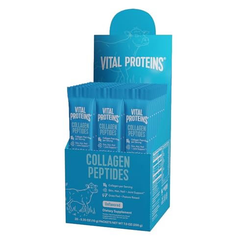 Vital Proteins Collagen Peptides Powder, with Hyaluronic Acid and Vitamin C