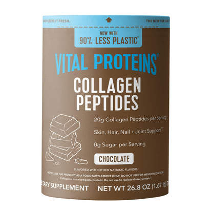 Vital Proteins Collagen Peptides Powder, with Hyaluronic Acid and Vitamin C