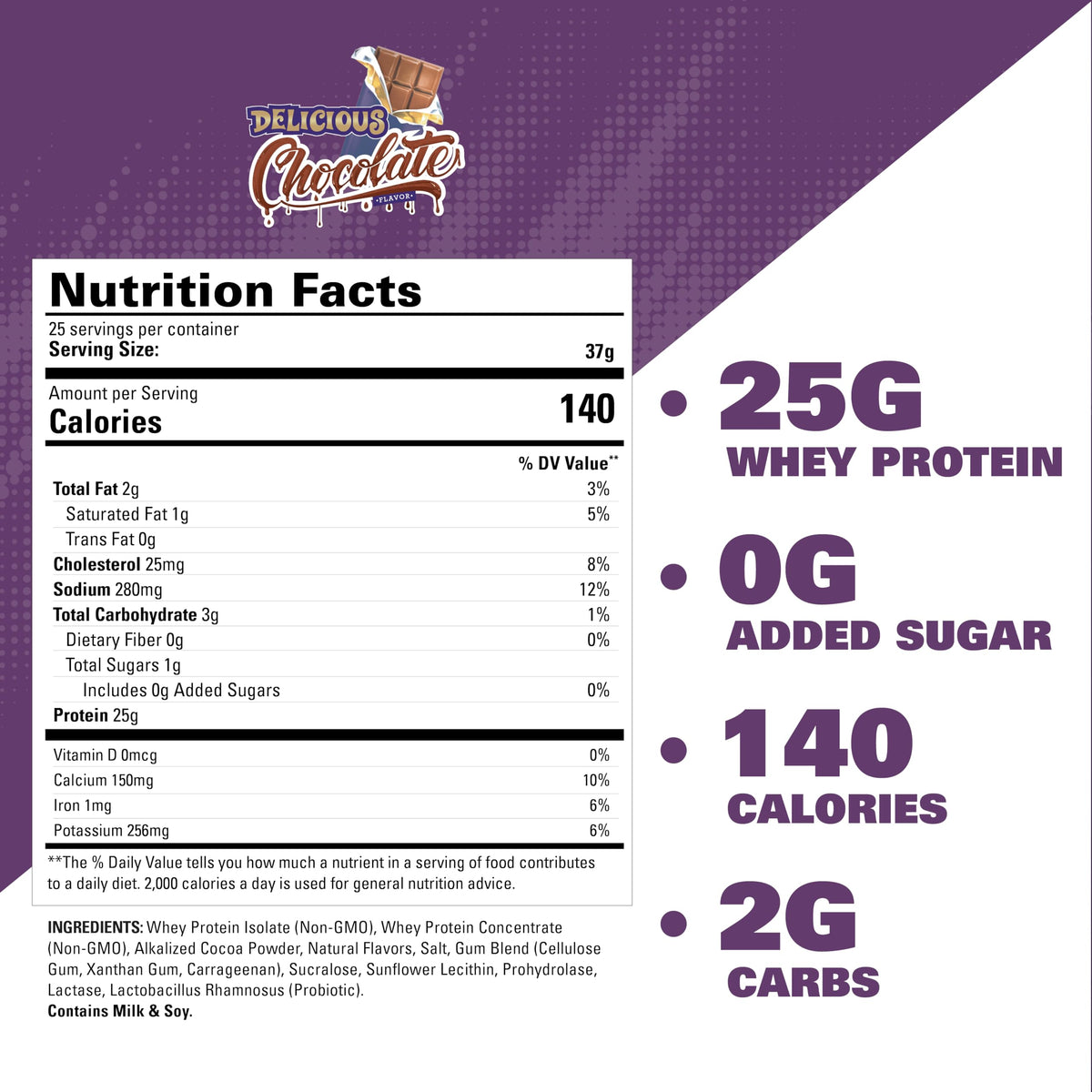 EHP Labs OxyWhey Lean Wellness Whey Protein Powder - 25g Protein