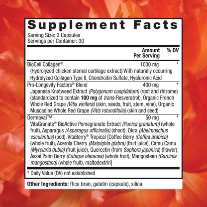 Reserveage Beauty Collagen Booster - Supplement for Skincare & Joint Health - Supports Healthy Collagen Production for Women