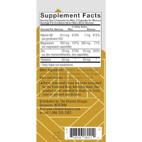 True Athlete ZMA with Theanine – Supports Muscle Recovery, Strength & Sleep – Zinc
