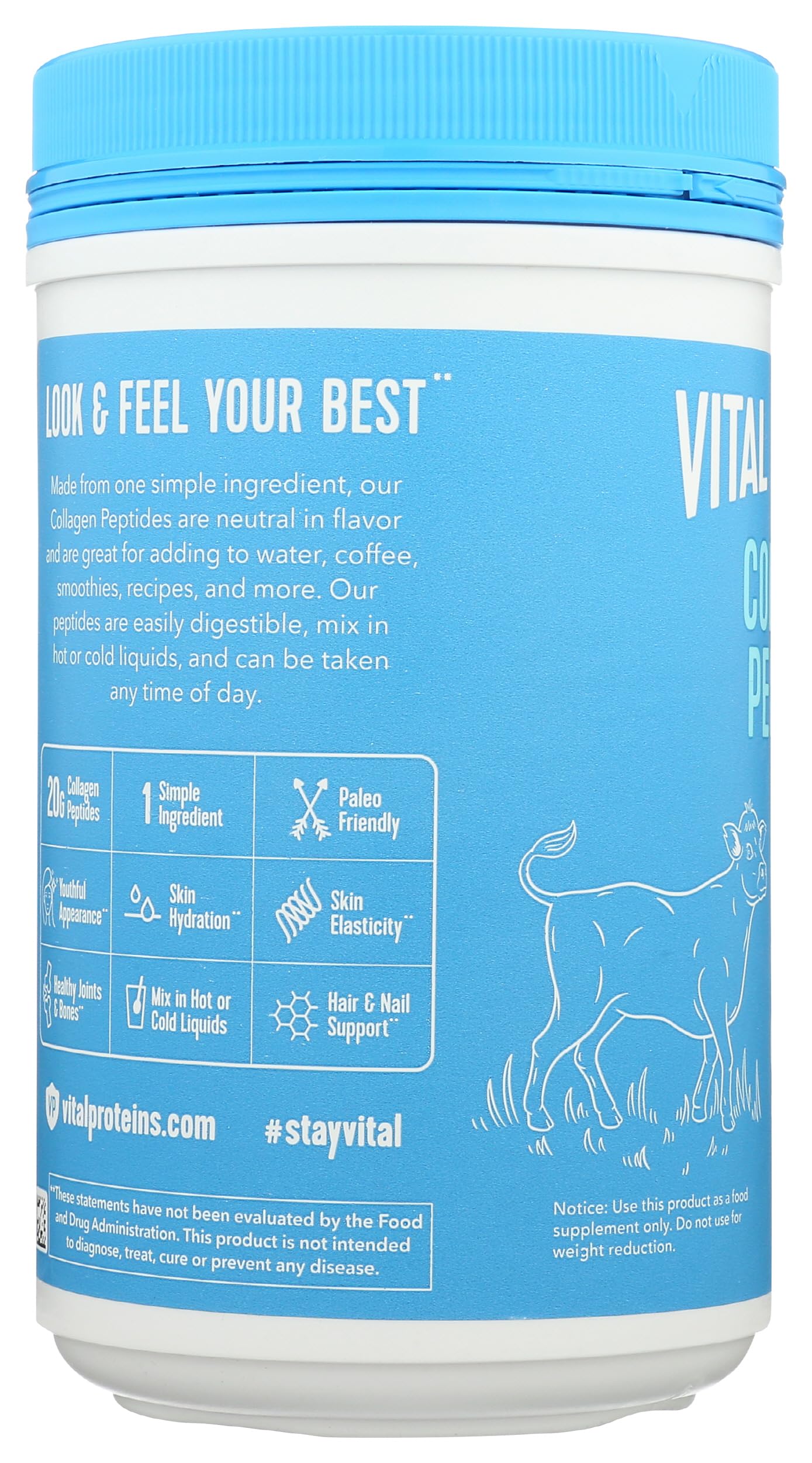 Vital Proteins Collagen Peptide Protein Powder, 10 OZ