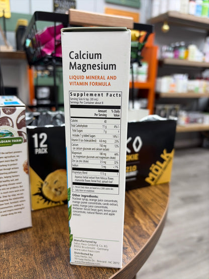 Floradix Calcium Magnesium Liquid Mineral And Vitamin Formula 8.5 FL. OZ Vegetarian - product image 2
