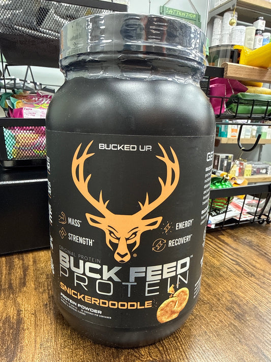 Bucked Up Feed Protein Powder Snickerdoodle (30 servings)
