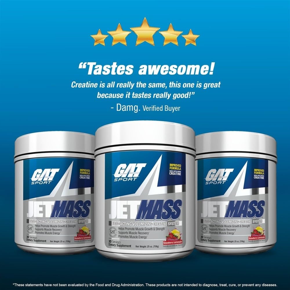 GAT SPORT JetMass Fact-Acting Volumizing Creatine System