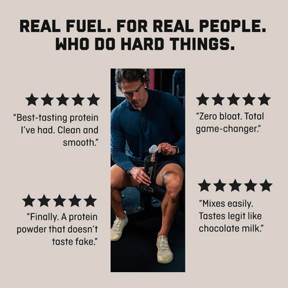 Jocko Fuel Whey Protein Powder, 22g Protein, Digestive Enzymes + Probiotic Blend
