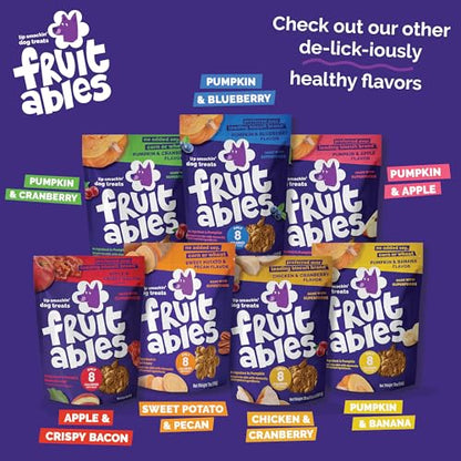 Fruitables Apple & Bacon Natural Dog Biscuits