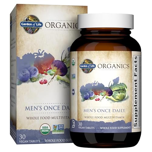 Garden of Life Once Daily Whole Food Multivitamin for Men