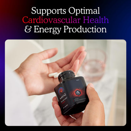 MitoQ +Heart Premium CoQ10 Antioxidant - Cardiovascular & Cell Health