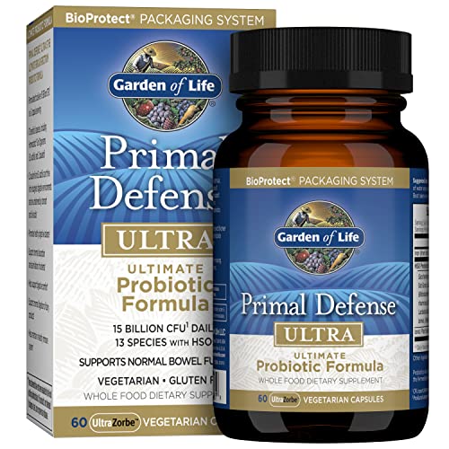 Garden of Life Whole Food Probiotic Supplement - Primal Defense Ultra