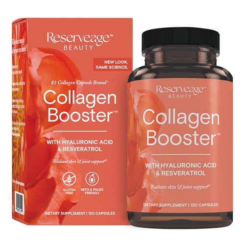 Reserveage Beauty Collagen Booster - Supplement for Skincare & Joint Health - Supports Healthy Collagen Production for Women