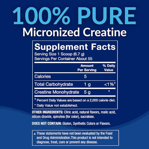 BodyTech Creatine Monohydrate - Supports Muscle Endurance, Strength & Mass