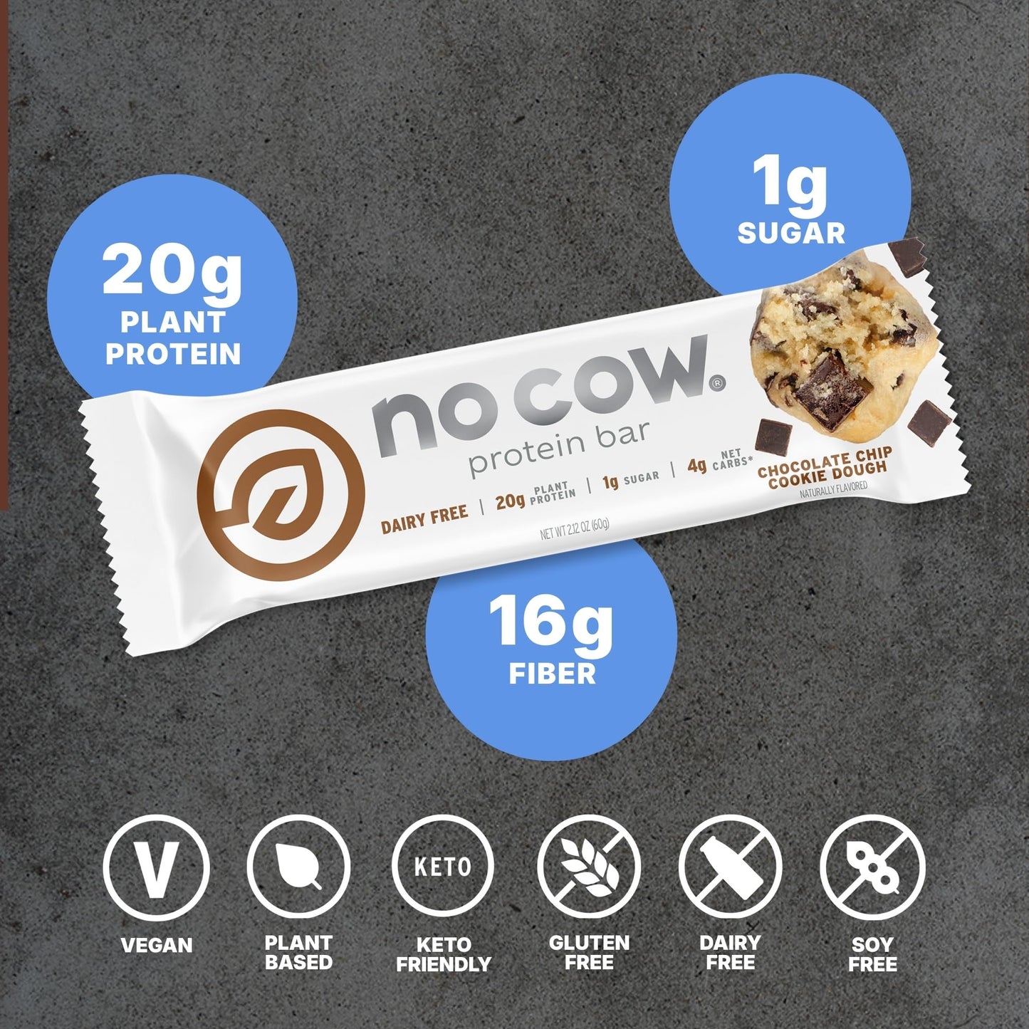 No Cow Vegan Protein Bars, Best Sellers, Upgraded