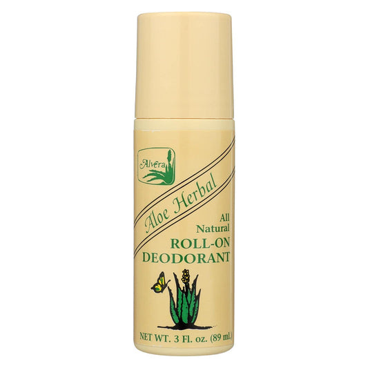 Alvera All Natural Roll-On Deodorant Aloe 3