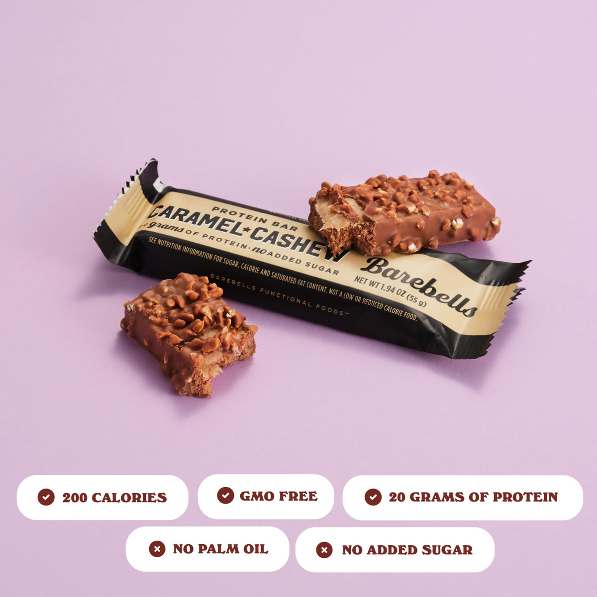 Barebells Protein Bars - Protein Snacks with High Protein - Chocolate Protein Bars