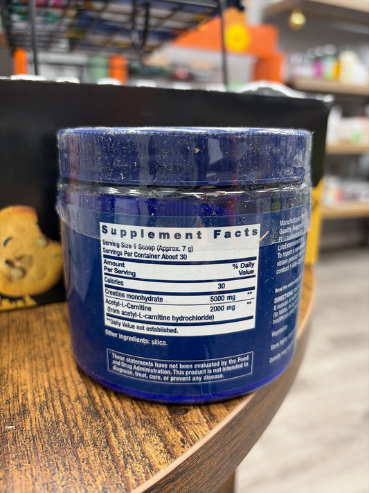 Life Extension Creatine&Acetyl-L-Carnitine Energy Plus