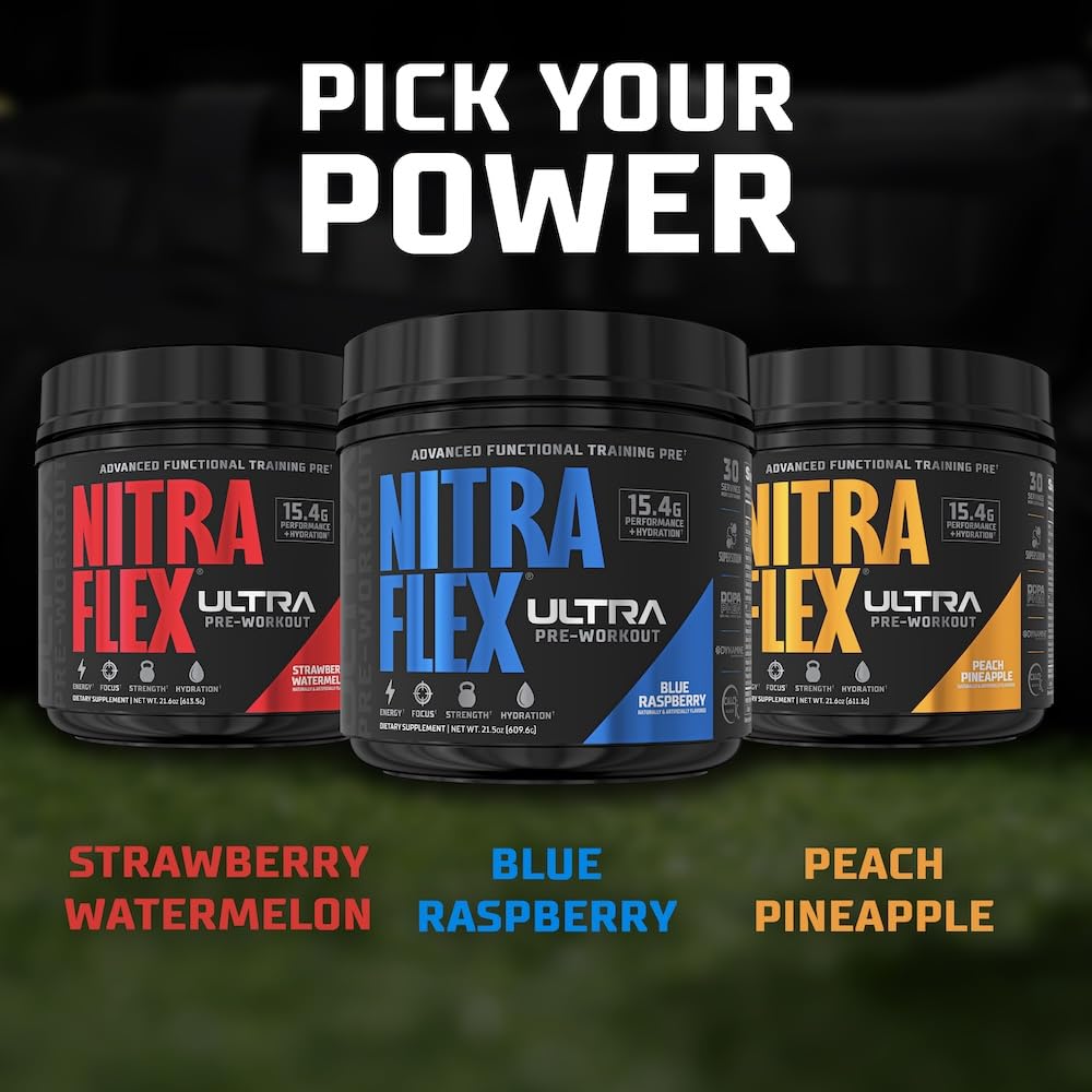 GAT SPORT Nitraflex Ultra Pre-Workout Supplement