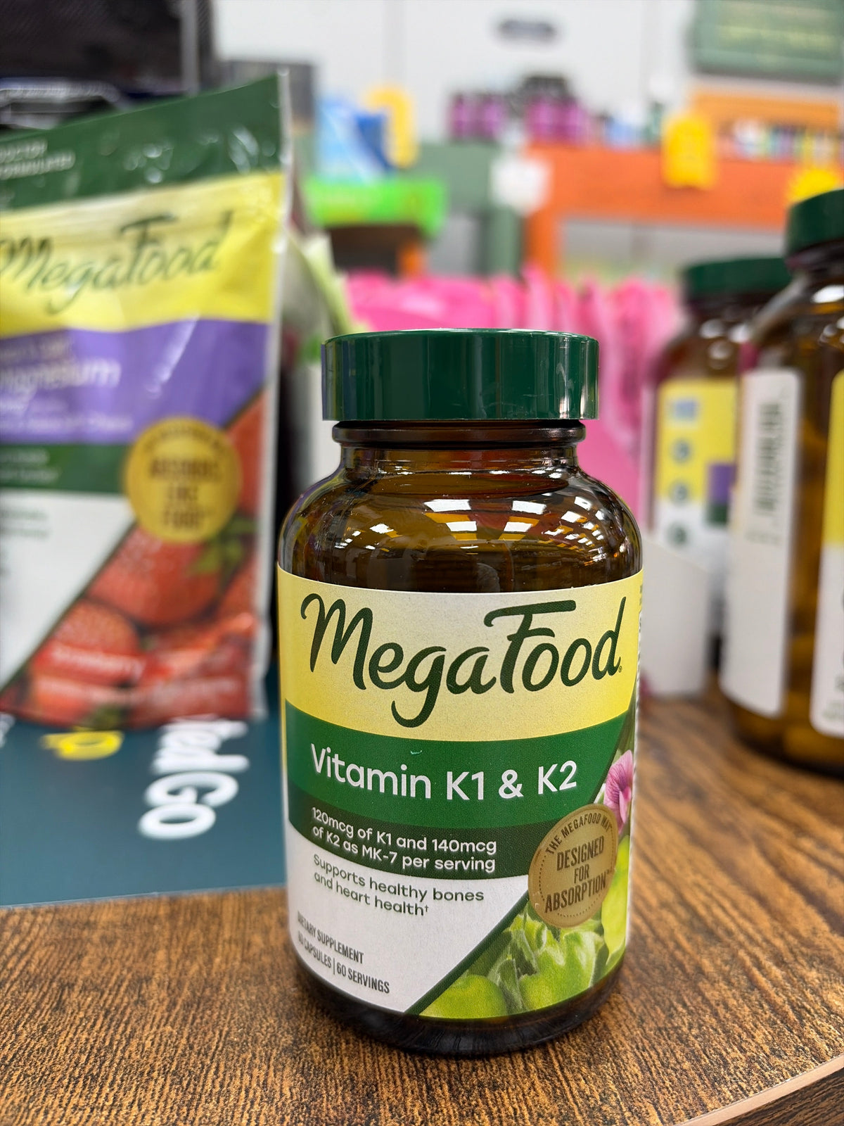 Mega Food Vitamin K1&K2 60 Capsules