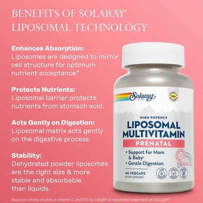 SOLARAY Liposomal Multivitamin with Enhanced Absorption