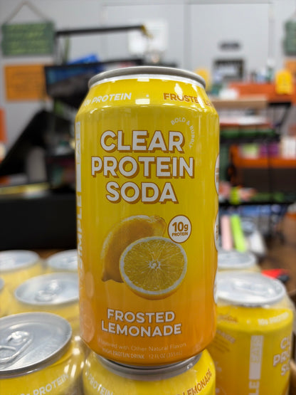 Clear Protein Soda 12 pcs. Frosted Lemonade
