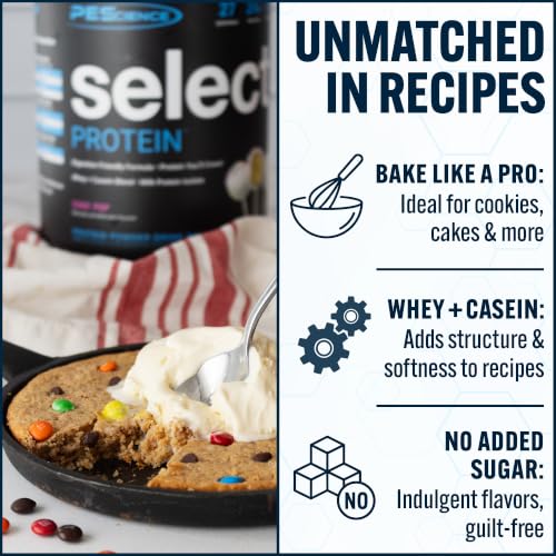 PEScience Select Low Carb Protein Powder, Keto Friendly and Gluten Free