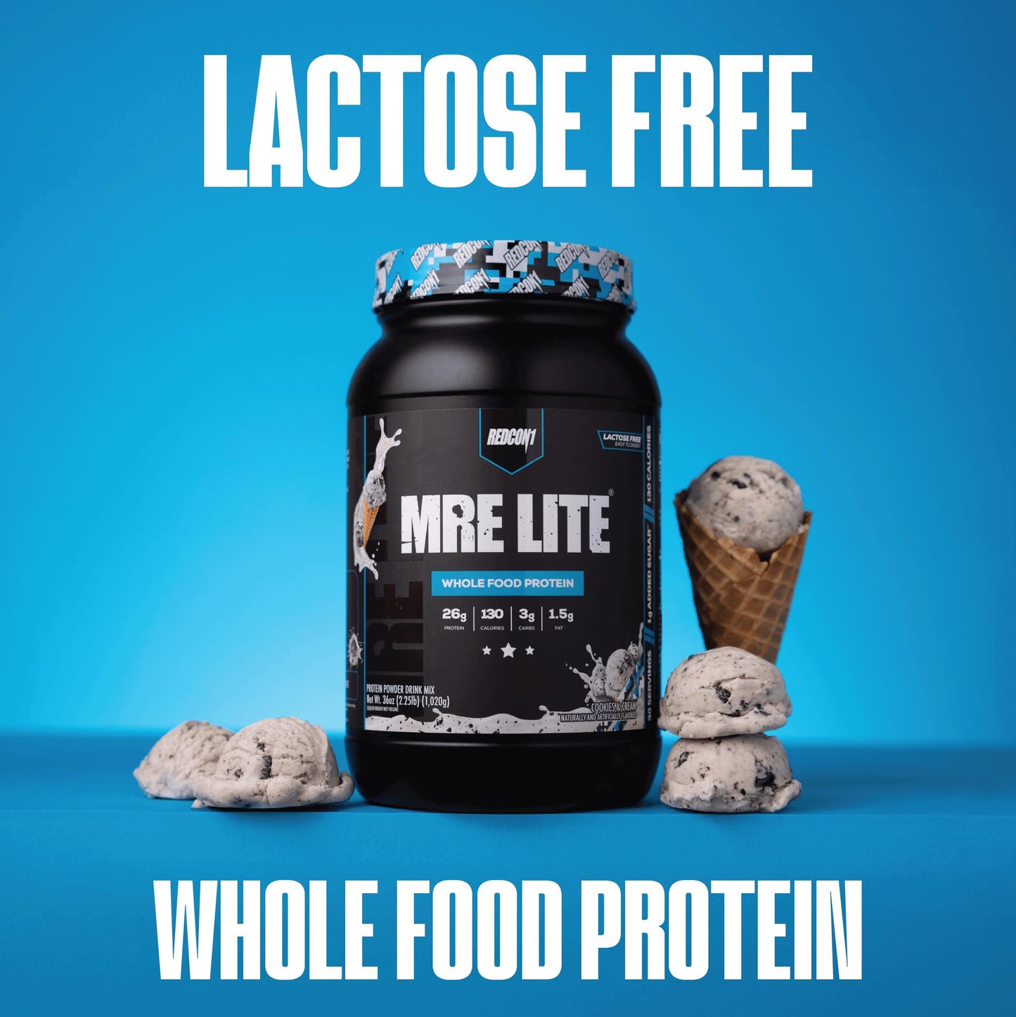 REDCON1 MRE Lite Whole Food Protein Powder