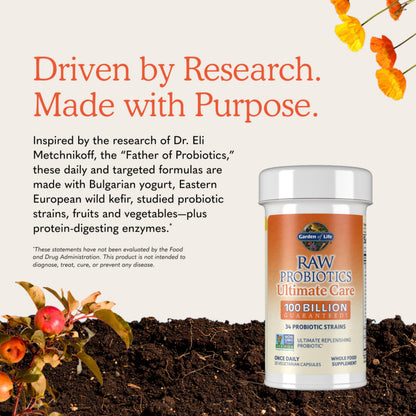 Garden of Life Raw Probiotics Ultimate Care