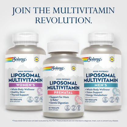 SOLARAY Liposomal Multivitamin with Enhanced Absorption