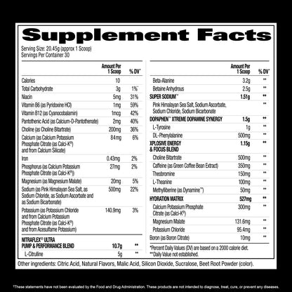 GAT SPORT Nitraflex Ultra Pre-Workout Supplement