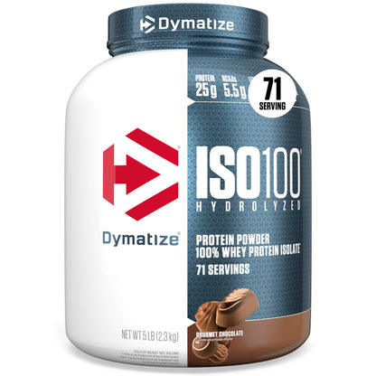 Dymatize ISO100 Hydrolyzed Protein Powder, 100% Whey Isolate Protein, 25g of Protein