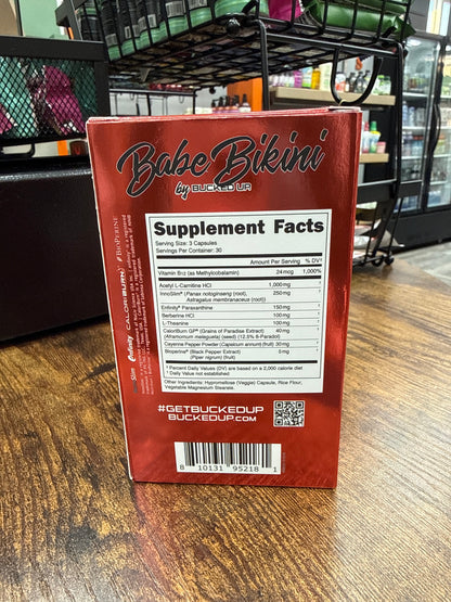 Bucked Up Babe Bikini Supports Weight Loss Management (90 Capsules)