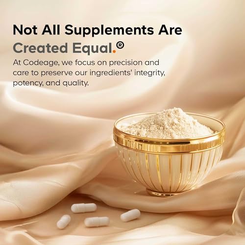 Codeage Multi Collagen Protein Powder Peptides, Hydrolyzed Collagen for Women & Men, Collagen Supplements for Skin Hair Nail Joint, Grass Fed Bone Broth, 2-Month Supply,Type 1,2,3,5 & 10,Non-GMO 20 OZ