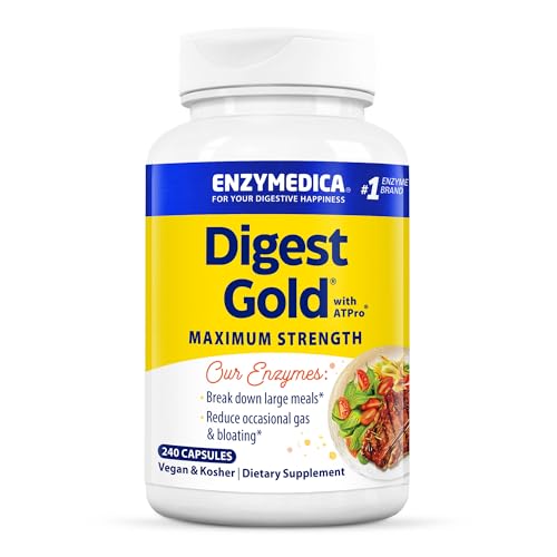 Enzymedica, Digest Gold + ATPro, Maximum Strength Enzymes