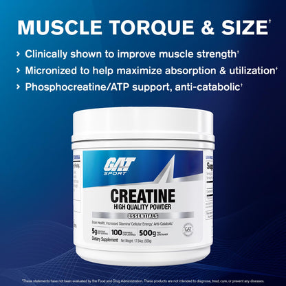 GAT SPORT Creatine Monohydrate Powder