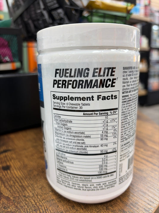 GAT Sport Nitraflex Chews Explosive Pre-Workout Blue Raspberry(120 tablets)