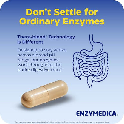 Enzymedica Digest Gold + ATPro, Maximum Strength Digestive Enzymes