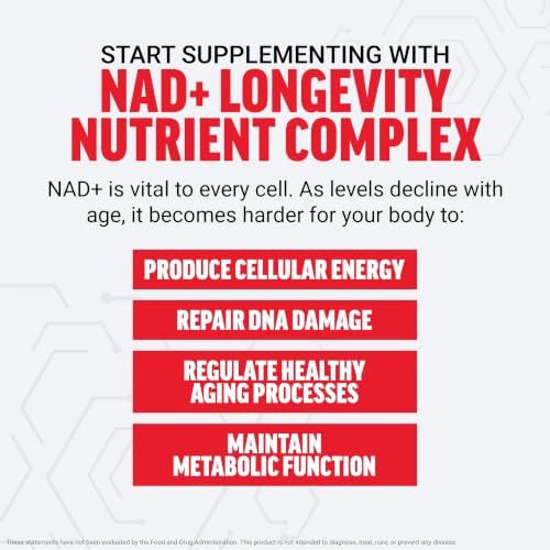 Force Factor NAD+ Cellular Health & Healthy Aging - 60 Capsules