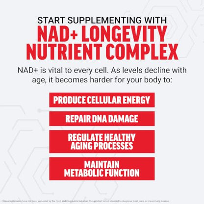 Force Factor NAD+ Cellular Health & Healthy Aging - 60 Capsules